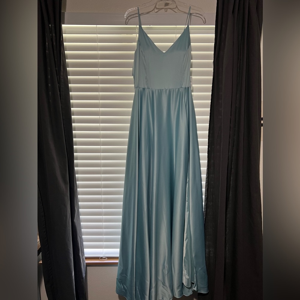 Blue prom dress!